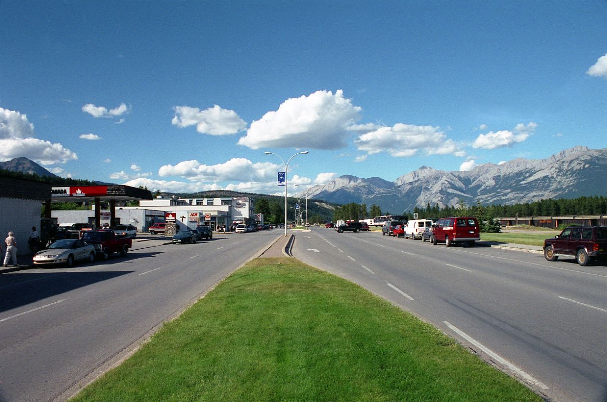 07 Hawk Mountain and Mount Colin From Connaught Drive in Jasper